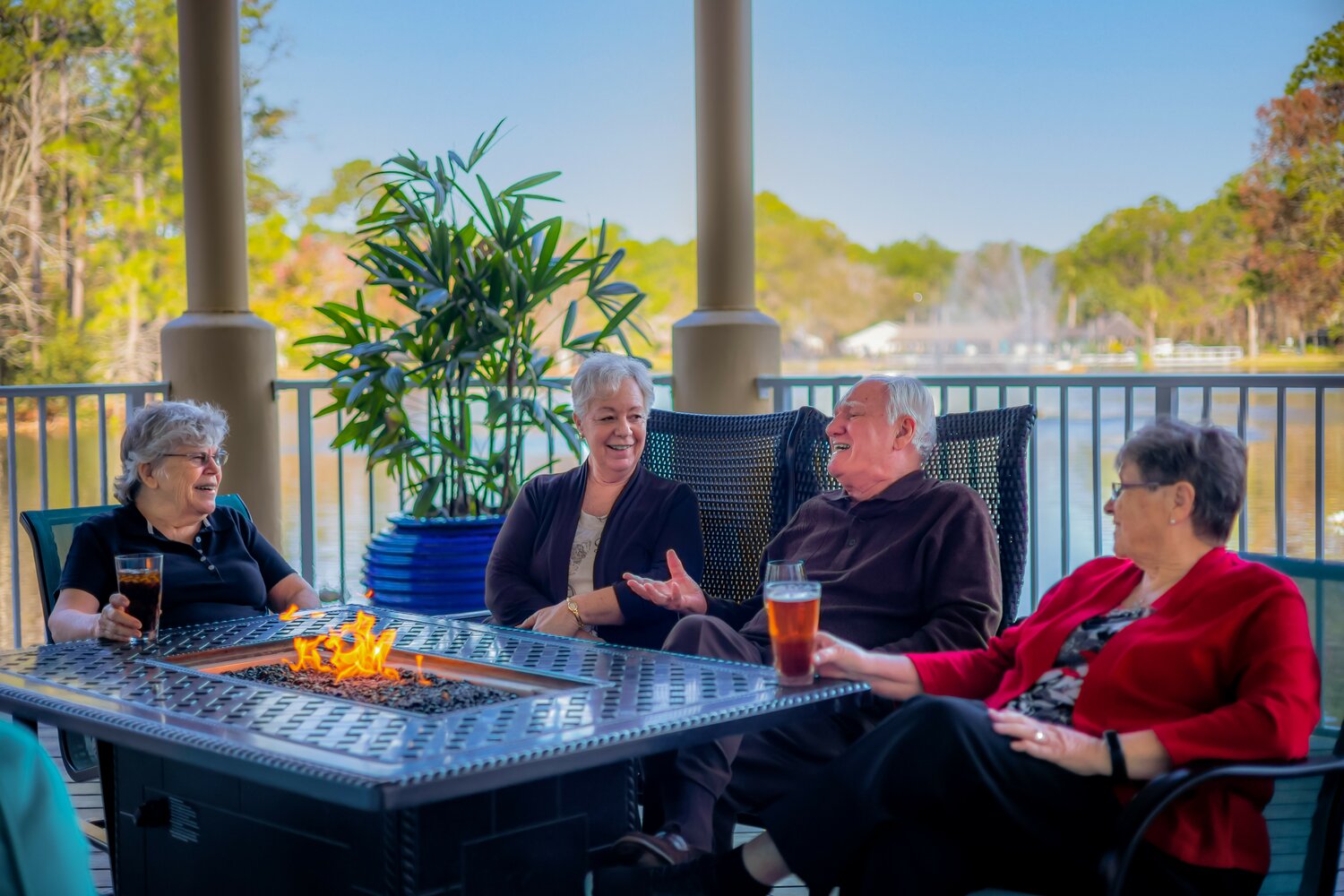 Cypress Village residents say they have formed lifelong bonds after connecting at some of the welcoming parties.